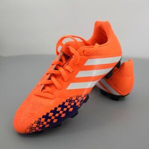 Adidas Predito Soccer Cleats Womens 9.5 Bright Orange SGC 753002 Futbol